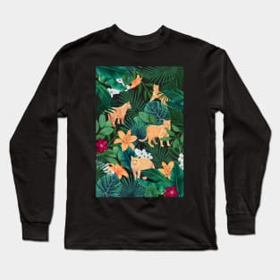 Ginger Cats in the Jungle Long Sleeve T-Shirt